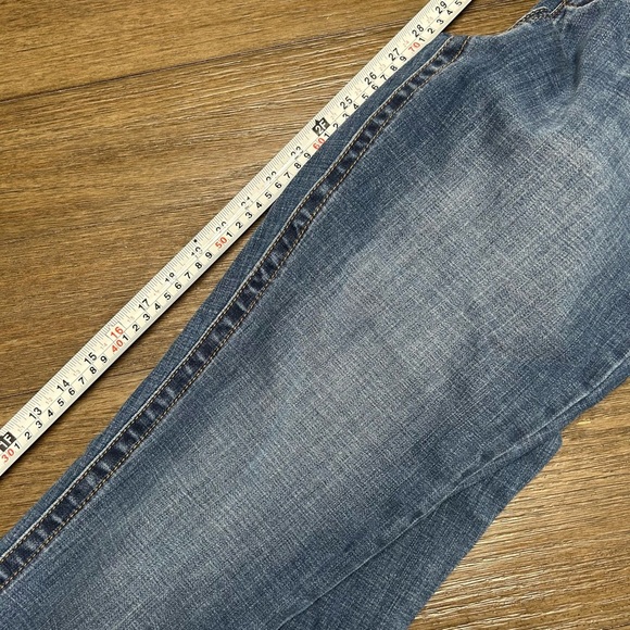 Seven7 Tummy less High Rise Skinny Dark Blue Denim Jeans Size 12 - Picture 7 of 8
